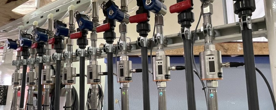 Vapor treatment piping system